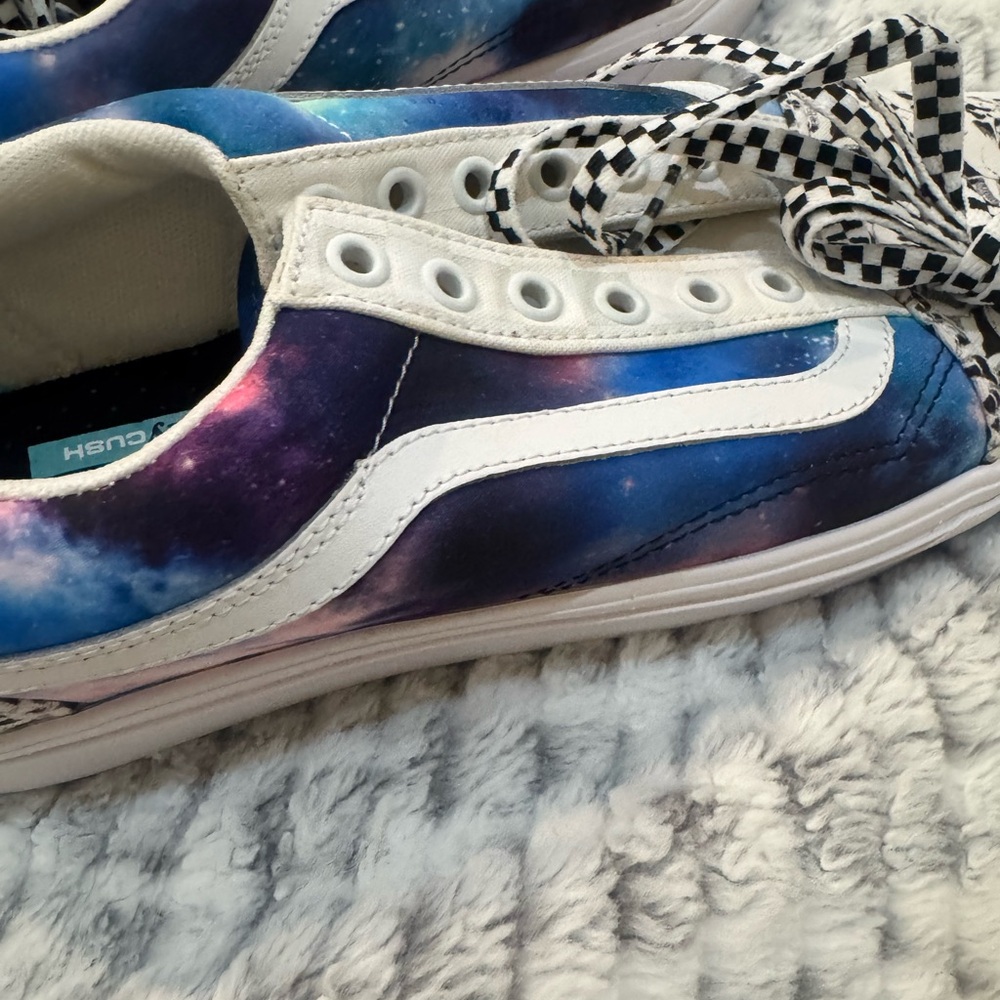 Vans Custom Galaxy Colorway Foamposite One - Unisex Size W12 M10.5 - Picture 4 of 15